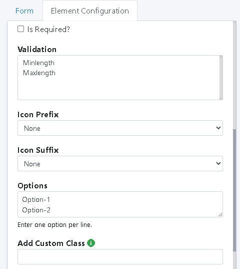 Input Element Image
